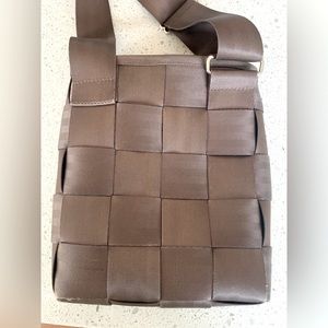 Vintage seatbelt purse